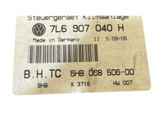 Блок управления климат-контролем 7L6907040H, 5HB00850600   Volkswagen Touareg I