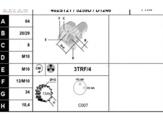 Čerpadlo oleje 233000557R   Renault Clio IV   H4B_408