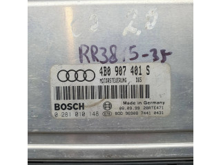 Блок управления двигателя 4B0907401S, 0281010148   Audi A6 S6 C5 4B