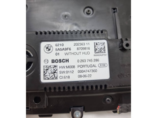 Přístrojová deska  BMW 1 F40 2022 8709816, 5a5a9f6  