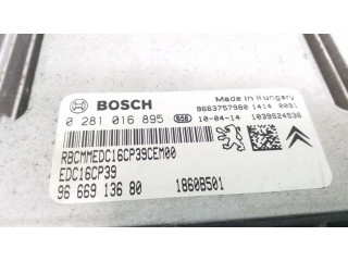 Řídící jednotka 0281016895, 9666913680   Citroen C-Crosser 2010