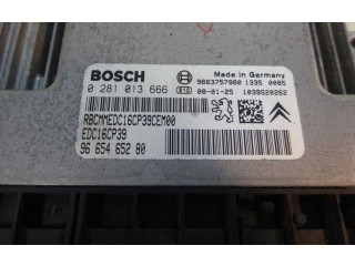 Блок управления двигателя 9665465280   Citroen C-Crosser