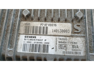 Блок управления коробкой передач S118047507F, 9649117580   Citroen C5