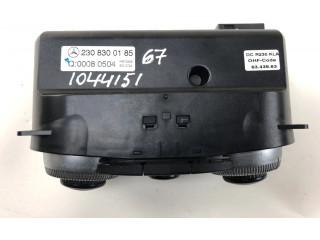 Блок управления климат-контролем A2308301285, A2308301285   Mercedes-Benz SL R230