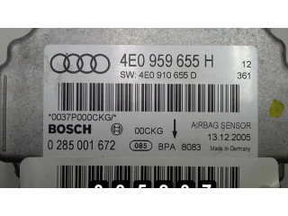 Блок управления двигателя 4E0959655H   Audi A8 S8 D3 4E