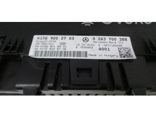 Přístrojová deska  Mercedes-Benz GLA W156 2017 A1569002703, 0263700388  