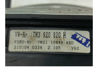 Přístrojová deska  Volkswagen Sharan 2004 7M3920820H, 4B0953503F  