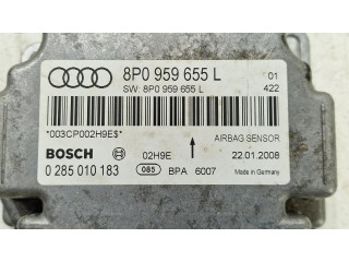 Блок подушек безопасности 8P0959655L, 0285010183   Audi A3 S3 A3 Sportback 8P