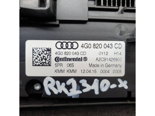 Блок управления климат-контролем 4G0820043CD   Audi A6 S6 C7 4G