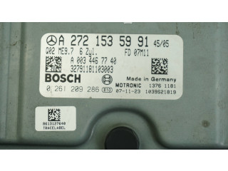 Řídící jednotka A2721535991, A0034467740   Mercedes-Benz C W204 2007