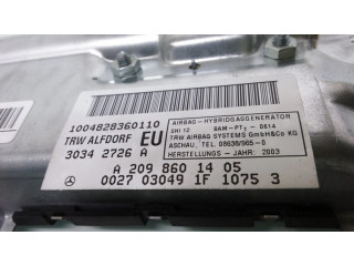 Подушка безопасности двери A2098601405, 30342726A   Mercedes-Benz CLK A209 C209