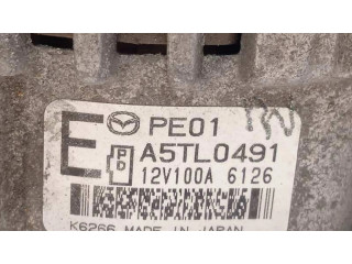 Генератор A5TL0491, PE0118300   Mazda CX-5 2.0     