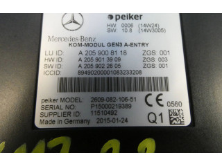 Блок управления A2059008118, A2059013909   Mercedes-Benz CLA C117 X117 W117