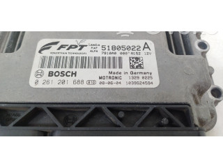 Řídící jednotka 51805022, 0261201688   Fiat Bravo 2008