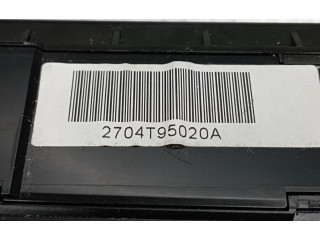 Блок управления климат-контролем 275102210R, 2704T95020A   Renault Kadjar