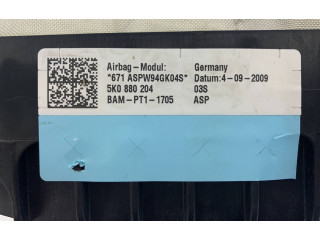 Подушка безопасности пассажира 5K0880204, BAMPT11705   Volkswagen Golf SportWagen