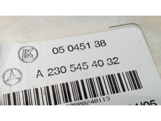   Pojistková skříňka A2305454032   Mercedes-Benz SL R230 2009