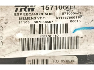 Jednotka ABS 9661731180   Peugeot 407 2006