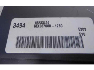 Блок управления климат-контролем 15233494   Cadillac SRX