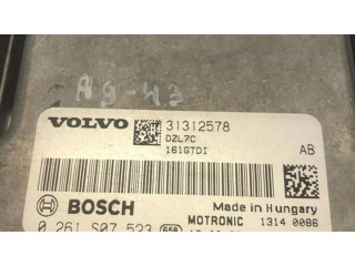 Řídící jednotka 31312578, 0261S07523   Volvo V60 2012
