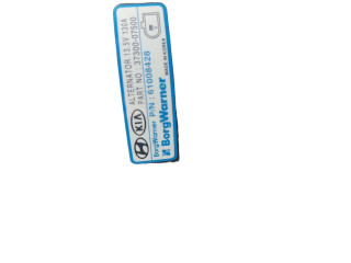 Генератор 3730007500, pasdereferenceEAI   KIA Picanto      