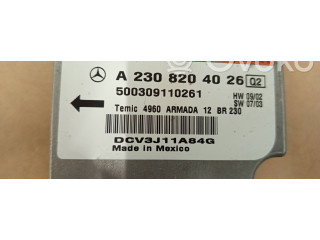 Блок подушек безопасности A2308204026, 500309110261   Mercedes-Benz SL R230