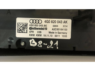Блок управления климат-контролем 4G0820043AK, A2C85164100   Audi A6 C7
