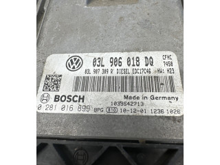 Блок управления двигателя 03L906018DQ, 03L907309R   Volkswagen Touran II