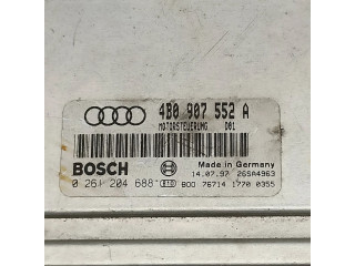 Блок управления двигателя 4B0907552A, 0261204688   Audi A6 S6 C5 4B