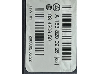Блок управления климат-контролем A1638200926, 03420650   Mercedes-Benz ML W163