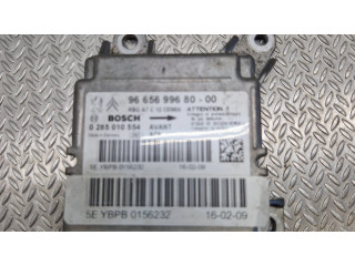 Блок подушек безопасности 0285010554, 9665699680   Peugeot 207