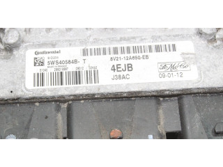 Блок управления двигателя 8V2112A650EB, 5WS40584B   Ford Fiesta