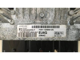 Блок управления двигателя 7G9112A650UG, 5WS40595GT   Ford Mondeo MK IV