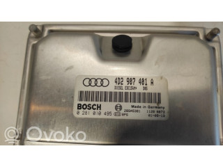 Блок управления двигателя 4D2907401A, 0281010495   Audi A8 S8 D2 4D