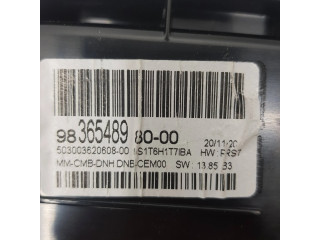 Přístrojová deska  Peugeot 508 II 2020 9836548980, 503003620608  