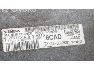 Блок управления двигателя 6S6112A650JD, S120977314D   Ford Fiesta