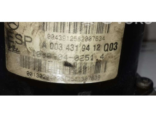 Jednotka ABS A2095450232, A0034319412   Mercedes-Benz C W203 2004