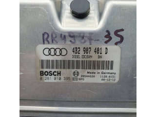 Блок управления двигателя 4B2907401D, 0281010395   Audi A6 S6 C5 4B