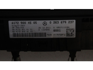 Přístrojová deska  Mercedes-Benz SLK R172 2012 A1729004505, 0263679237  