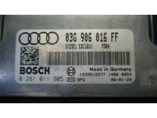 Блок управления двигателя 03G906016FF   Audi A3 S3 8L