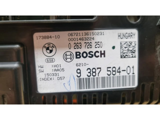 Přístrojová deska  BMW 5 F10 F11 2010 9387584, 0263726250  