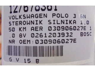 Блок управления двигателем Блок управления 030906027E, 030906027E   Volkswagen Polo III 6N 6N2 6NF