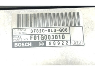 Řídící jednotka 37820RL0G06, 0281014809   Honda Accord 2009