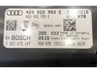 Přístrojová deska  Audi A6 S6 C7 4G 2012 4G9920950E  