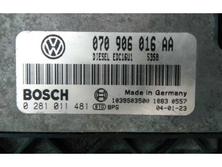 Řídící jednotka 070906016AA, 0281011481   Volkswagen Touareg I 2004