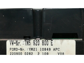 Панель приборов 7M5920800E, 2209000282   Ford Galaxy       