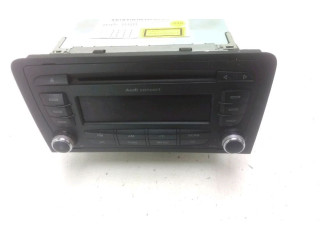 Радио/ проигрыватель CD/DVD / навигация 8P0057186SX   Audi A3 S3 A3 Sportback 8P   для двигателя CAYC