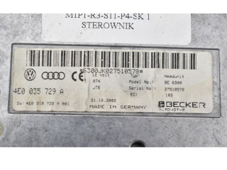 Блок управления двигателем ECU 4E0035729A, 4E0035729A   Audi A8 S8 D3 4E