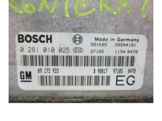 Řídící jednotka 93186860, 93186860   Opel Frontera B 2000