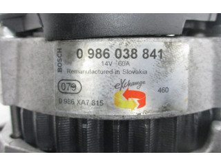Генератор 0986038841   Renault Twingo I      